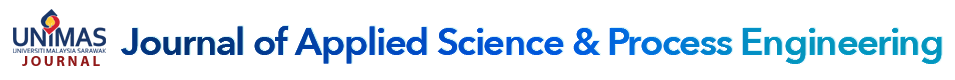 Journal of Applied Science & Process Engineering; JASPE; UNIMAS Journal; Online journal; chemical engineering